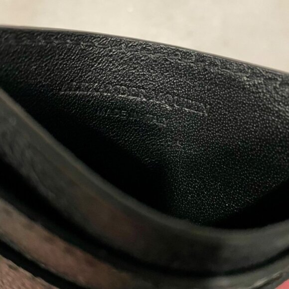 Alexander McQueen Leather Card Holder - Picture 6 of 7